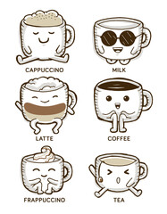 Coffee Best Friend Characters