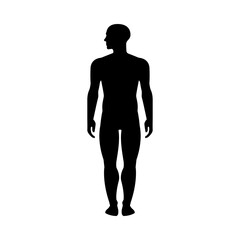 Man human body glyph icon