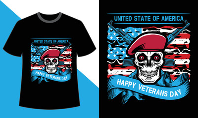Happy Veterans Day T shirt Design