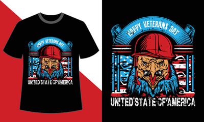 Happy Veterans Day T shirt Design