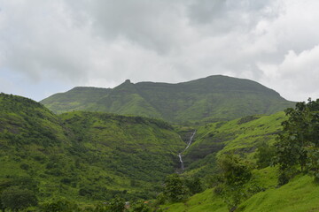 landscape with clouds