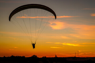 vuelo en parapente en Arcones con DParapente