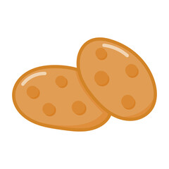 Chocolte chip cookie icon.