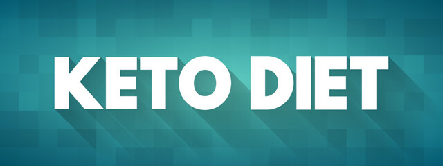 Keto diet, “Ketogenic” is a term for a low-carb diet. Get more calories from protein and fat and less from carbohydrates, text concept for presentations and reports