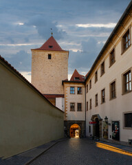 The Prague Castle view in Prague City