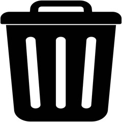 Dustbin Isolated Vector icon which can easily modify or edit

