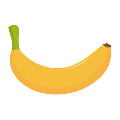 Banana fruit icon.