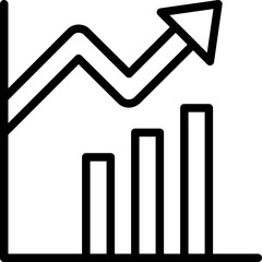 Bar Graph Vector Icon