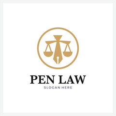 logo law firm modern and minimalist