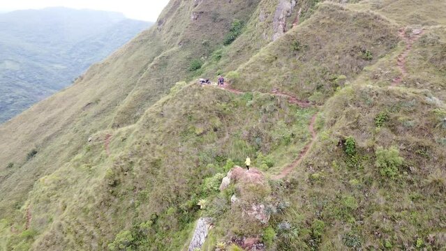Young people in a mountain near Samaipata - Bolivia