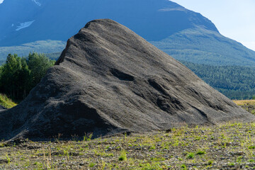 Pile of gravel