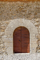 Arquitectura Exterior de la Ermita de San Roque en Moscardón ,  Teruel