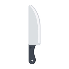 Kitchen knife simple icon.