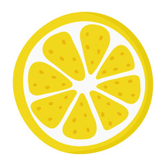Lemon slice icon.