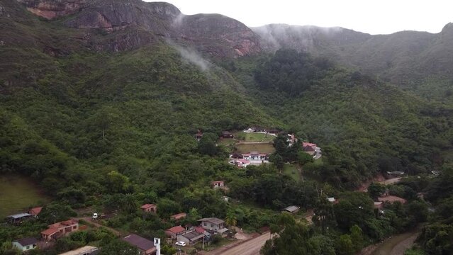 Cloudy sky in the Cuevas community near Samaipatabolivia - CODO DE LOS ANDES - SANTA CRUZ BOLIVIA