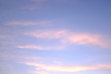sunrise  sky with clouds