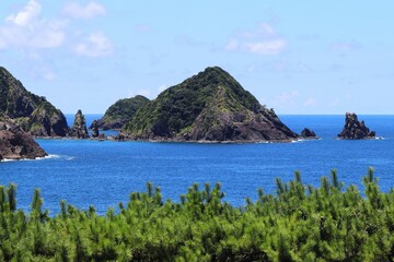 双剣石が見える風景	