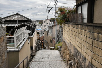 Japanese stone stairs