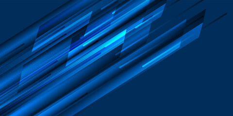 Futuristic blue background