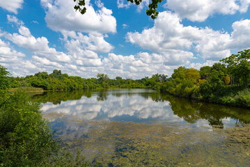 Lemont Heritage Quarries Recreation Area Lake.