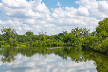 Lemont Heritage Quarries Recreation Area Lake.