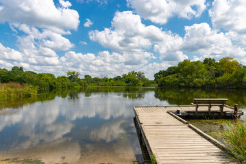 Lemont Heritage Quarries Recreation Area Lake.