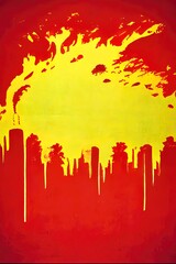 climate apocalypse pollution pop art