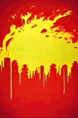 climate apocalypse pollution pop art