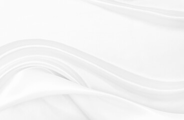 White gray satin texture that is white silver fabric silk background with beautiful soft blur pattern natural.