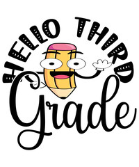 Back To School SVG PNG DXF Eps Jpg Bundle, Pre-K, Preschool, Kindergarten, 1st - 3rd Grade Files For Cricut, Silhouette, Sublimation T-Shirt,


Back To School Embroidery Bundle, Back To School Bundle 