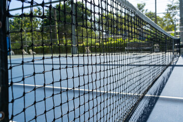 Obraz premium outdoor tennis sports net background