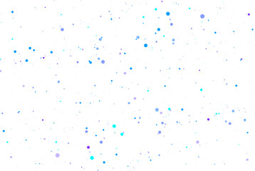 particle blue dots on white background space theme science can be use for technology product advertisment package design food and beverage label vector eps.