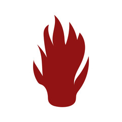 fire hot energy danger isolated smoke 