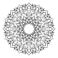 mandala decoration ramadan element vintage texture