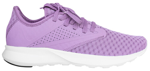 New purple sport shoe isolated for design