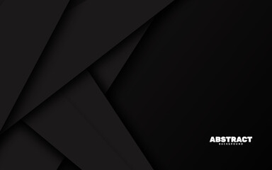 Abstract black geometric shaope overlap layer background