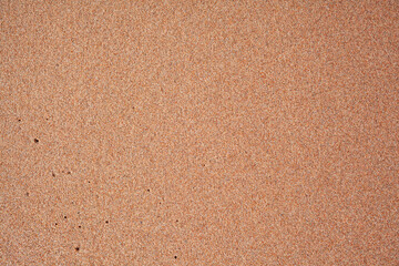 The texture of pure sand on the beach or in the desert. There is free space for the text.