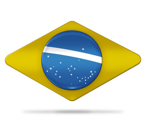 Bandeira do Brasil, elemento 3D