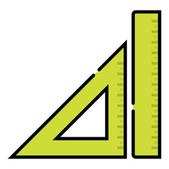 Ruler Vector Icon