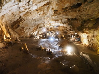 Lipska cave in Montenegro