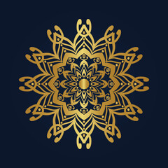 Cercel Mandala Template