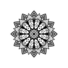 Circle Pattern Mandala Design
