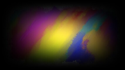 Ultra HD 4K dark purple yellow colorful watercolor art painting backgrounds and textures with colorful abstract art creations. Vintage photo studio backdrop. Abstract futuristic art.