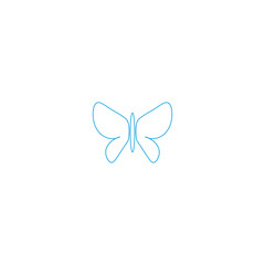 BUTTERFLY LOGO ILUSTRATION VECTOR