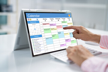 Appointment Schedule Planner And Date Calendar