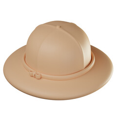 3D Kindergaten Hat Illustration