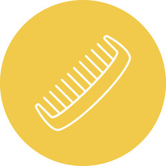 Comb Multicolor Line Icon