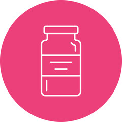 Jar Multicolor Line Icon