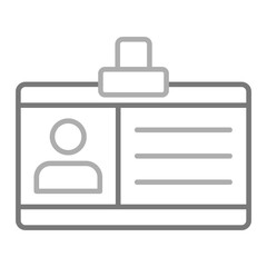 ID Greyscale Line Icon