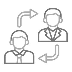 Change Greyscale Line Icon